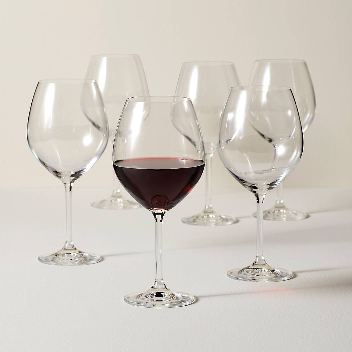 Red Wine Glasses - Set of 6 - Image 2