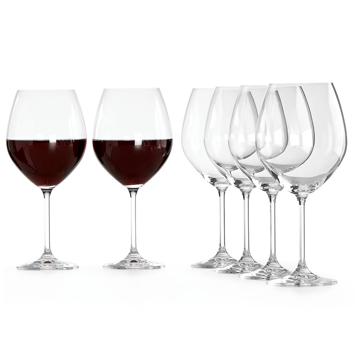 Red Wine Glasses - Set of 6 - Image 7