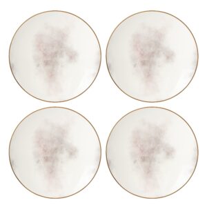 Palm Lattice Accent Decorative Plates, Set of 4