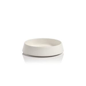 White Ceramic Service Bowl