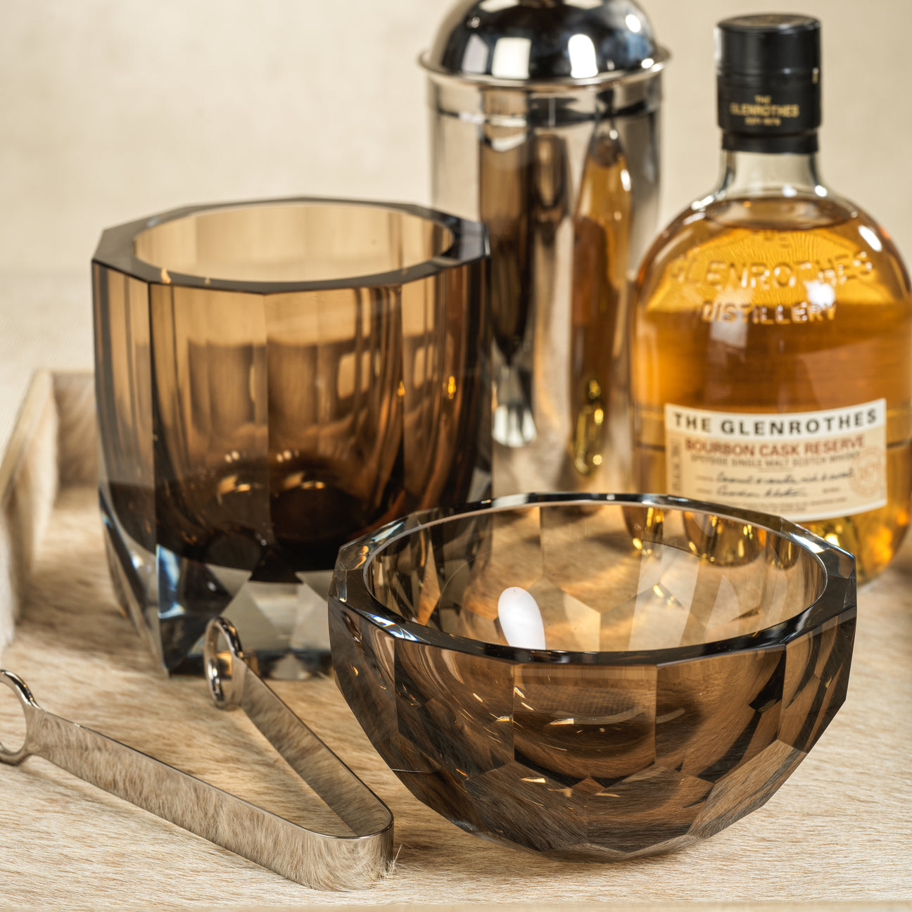 Hazel Cut Glass Bowl Collection - Image 2
